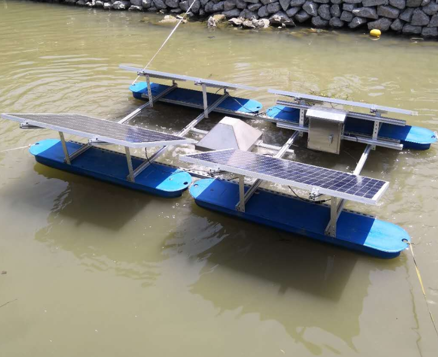 太陽(yáng)能解層式曝氣機(jī)